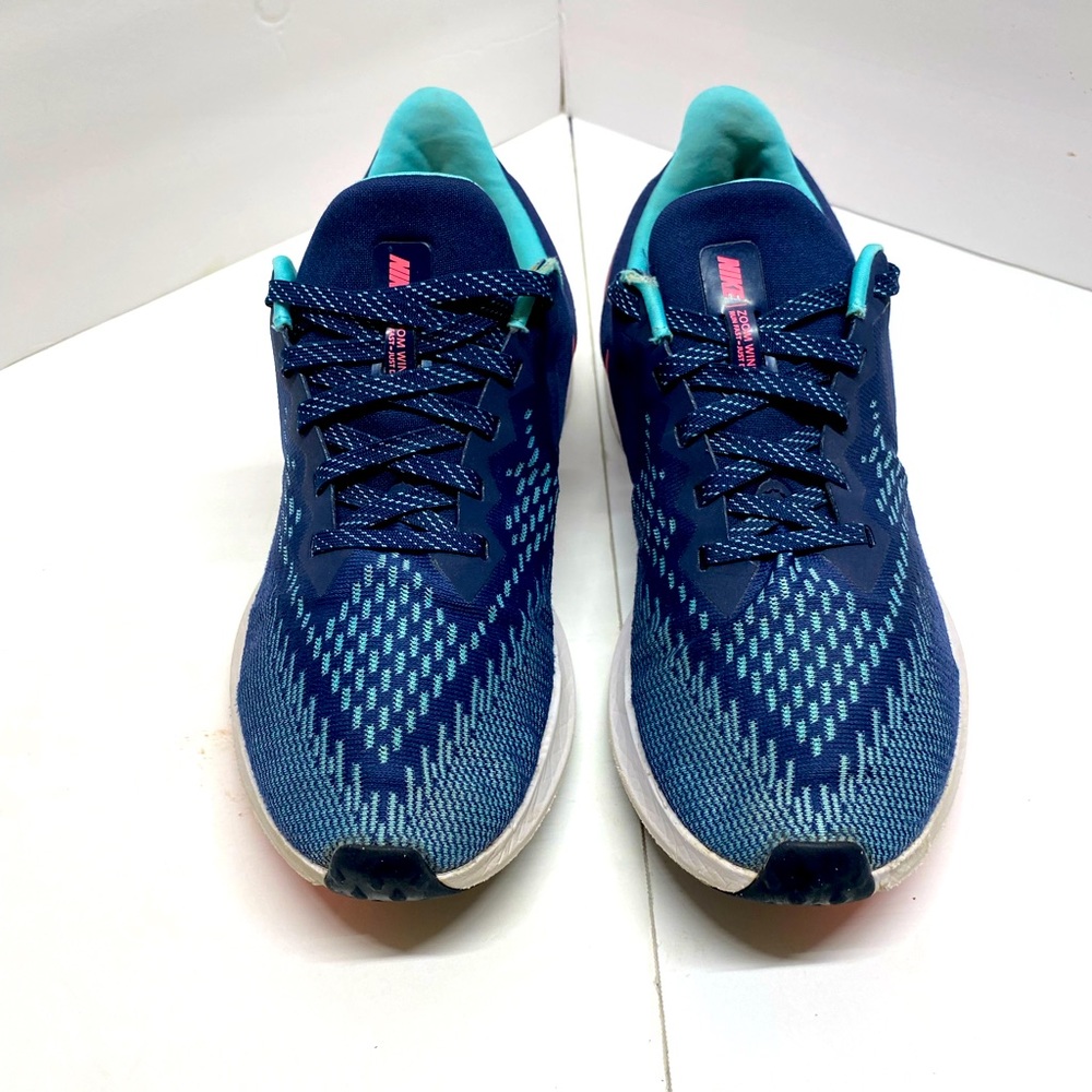Nike Zoom Winflo 6 Women's Running Shoes Midnight Navy Pink CU4937-400 Size 9